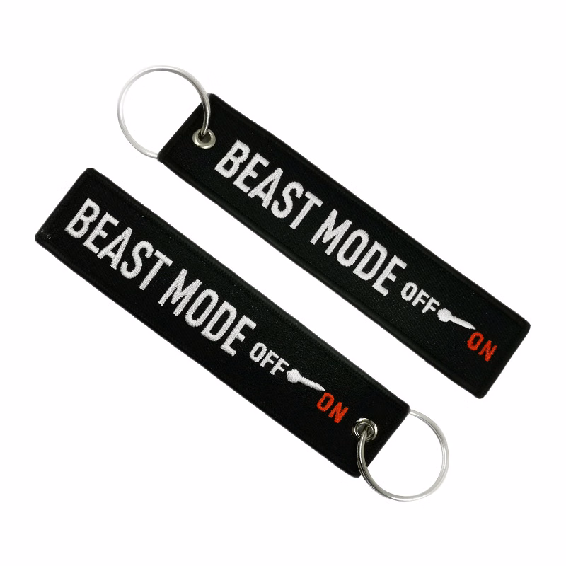 Car Embroidered Keychain