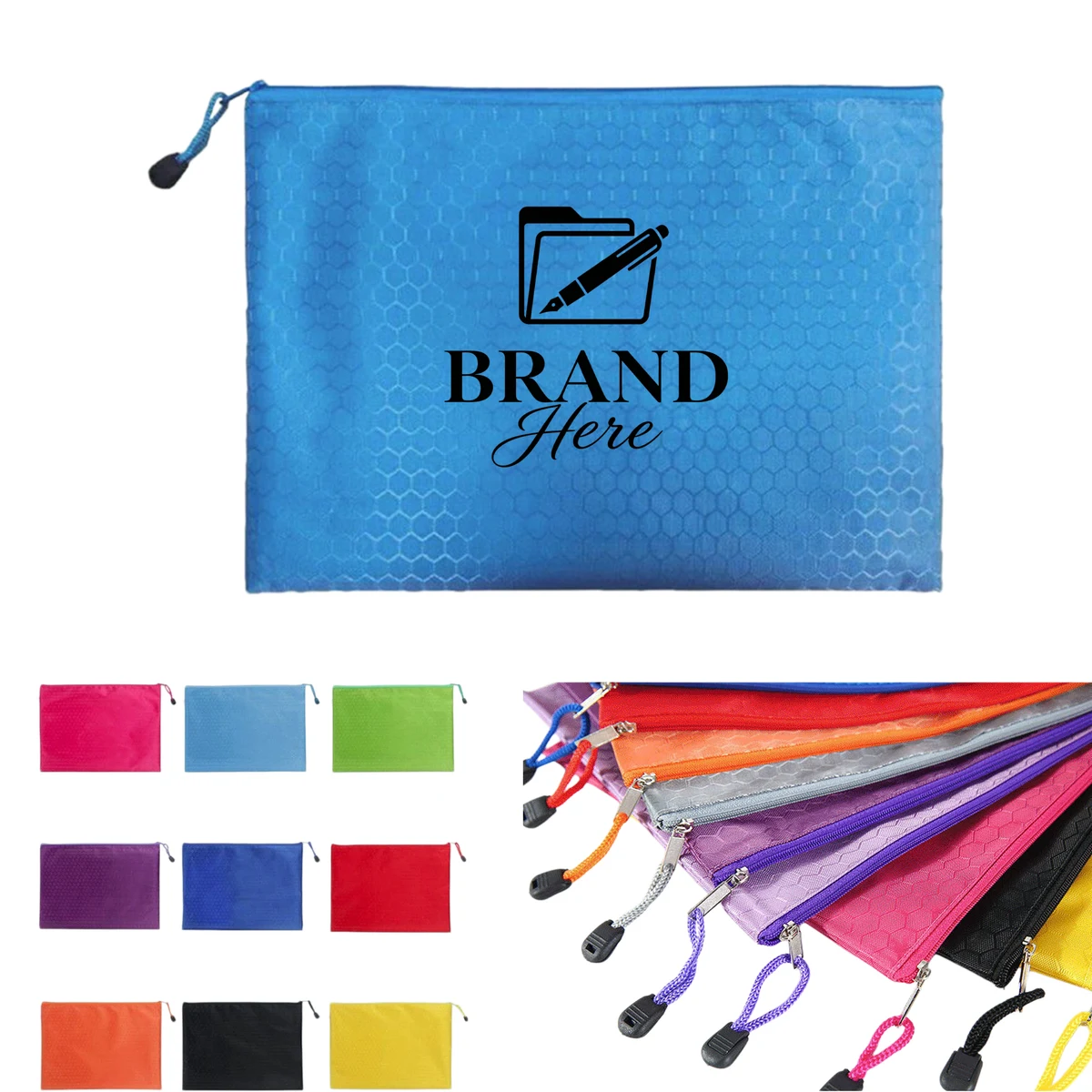 A4 Zippered Document Bag 1