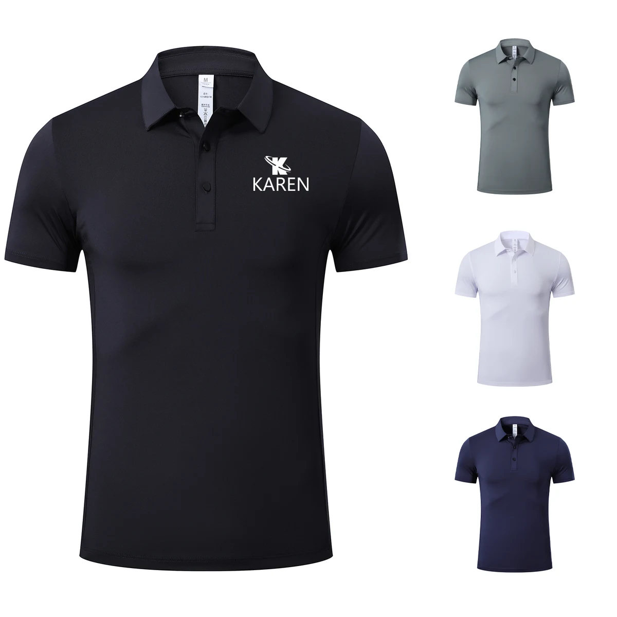 Casual Quick-Dry Polo Shirts 1