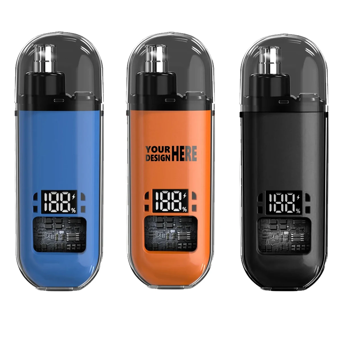 Rechargeable Hair Trimmer With Battery Indicator 1