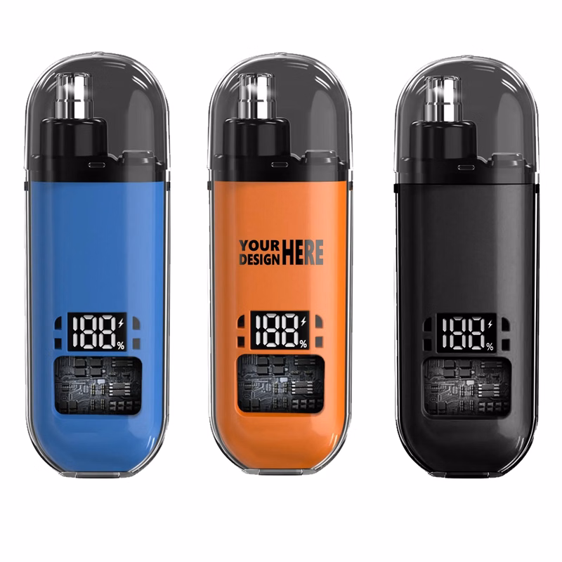 Rechargeable Hair Trimmer With Battery Indicator