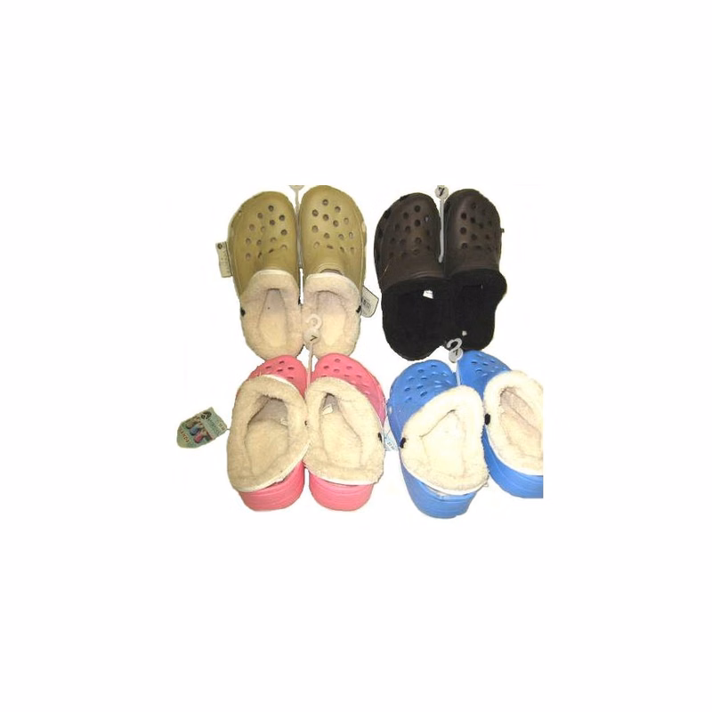 Men's Winter Lined Clog Slip-Ons