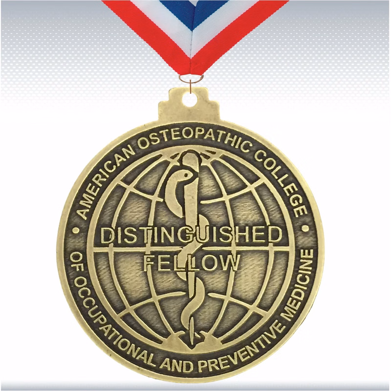 3 1/2" Custom Zinc American Made Medal