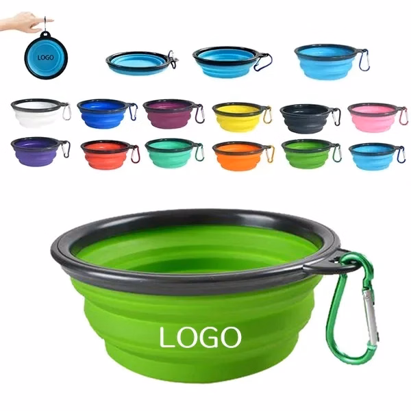 11.8 oz Foldable Pet Travel Bowl