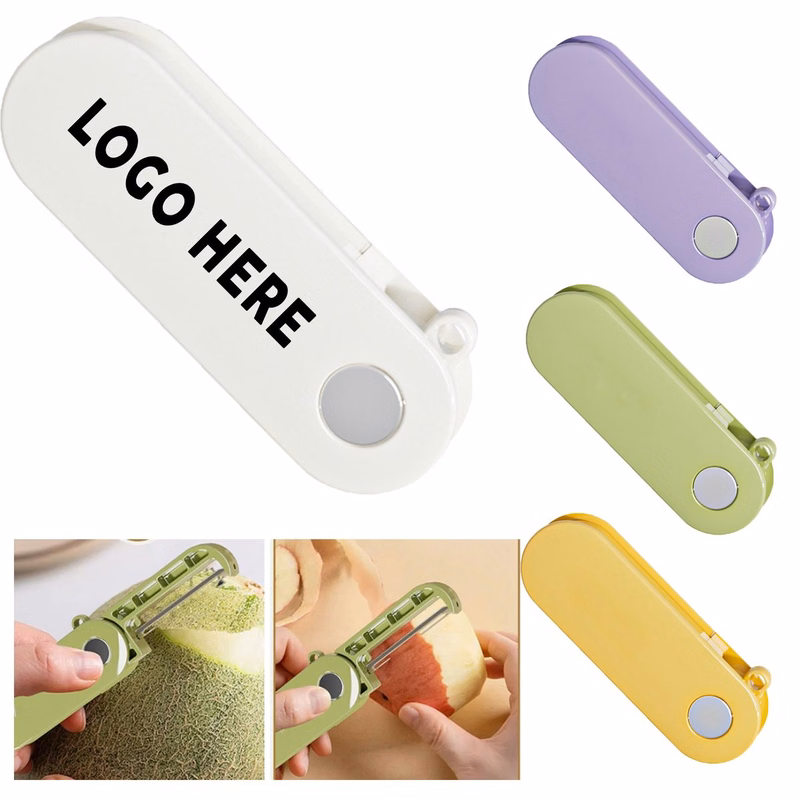 Custom Single-Color Logo Folding Storage Kitchen Peeler