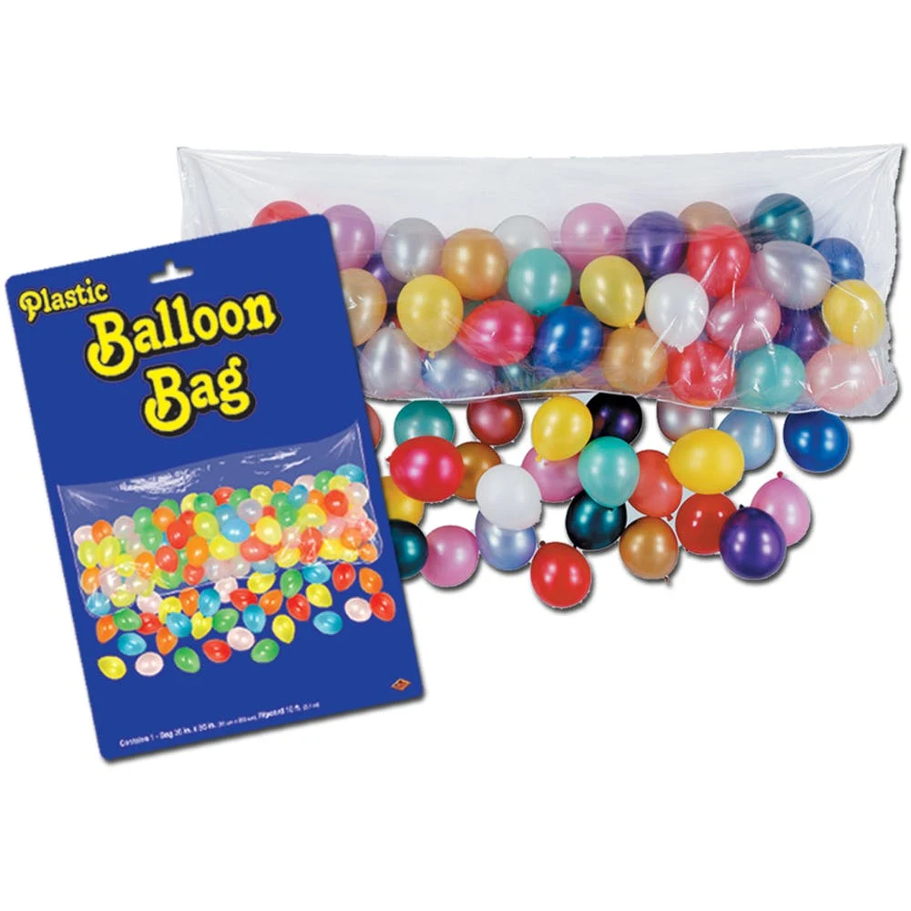 Balloon Drop Bags - Includes 100 Balloons 1