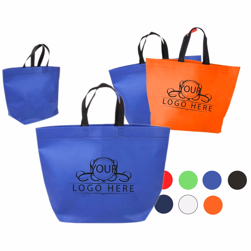 Two-Tone Heat Sealed Nonwoven Tote