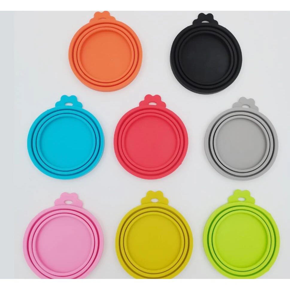 Silicone pets can lid 1