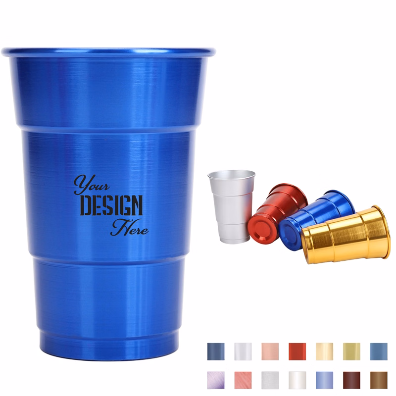 16 oz Recyclable Aluminum Pint Cup