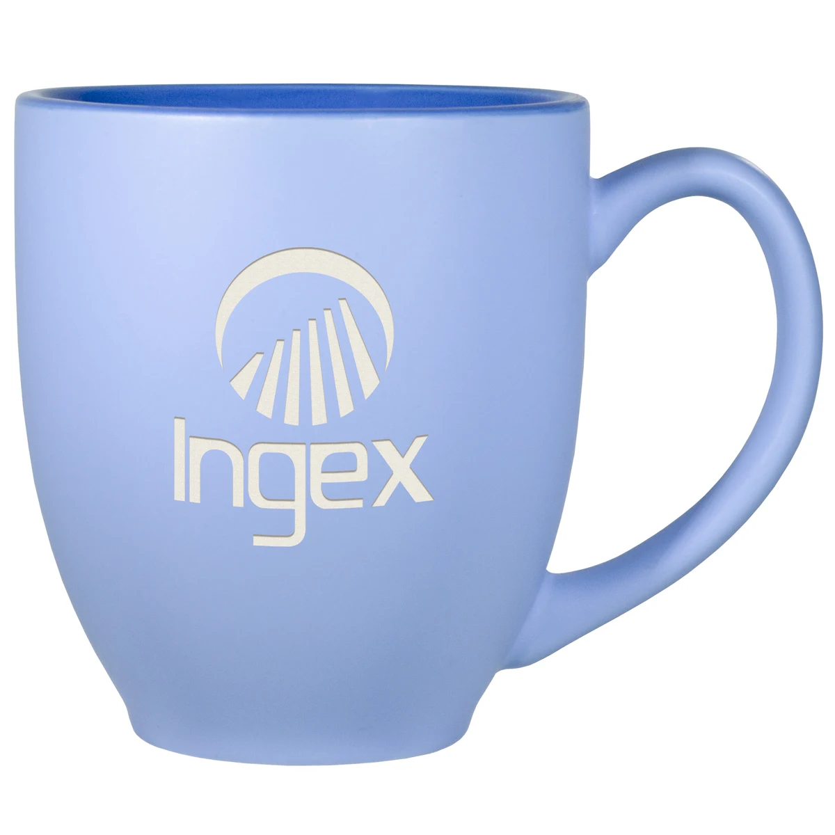 Sky Blue Pastel Bistro Mug (16 Oz.) 1