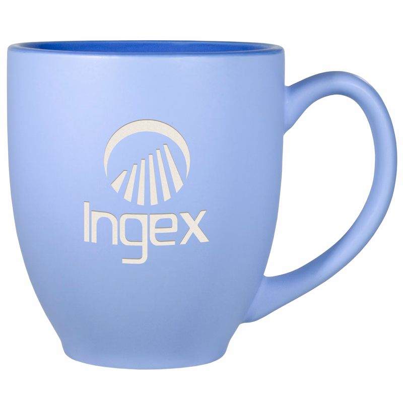 Sky Blue Pastel Bistro Mug (16 Oz.)
