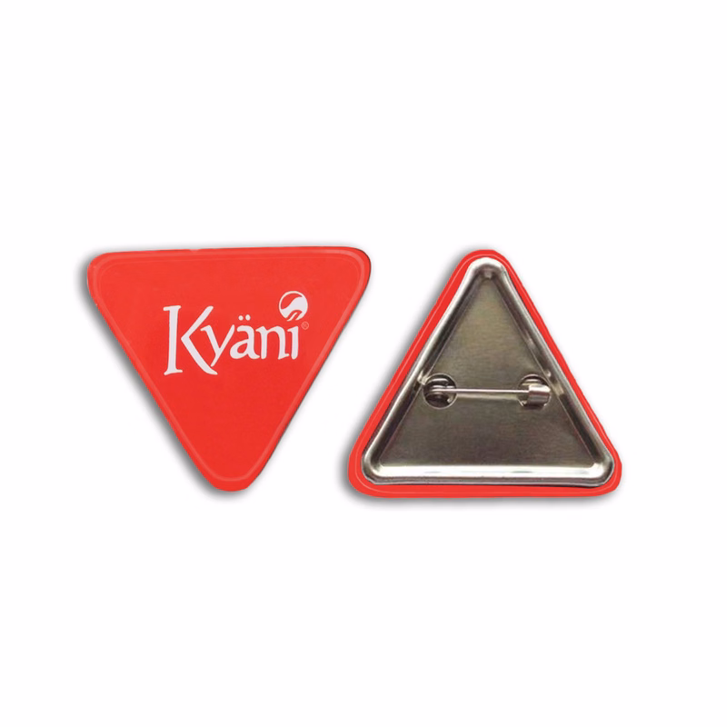 Triangle Button Badges