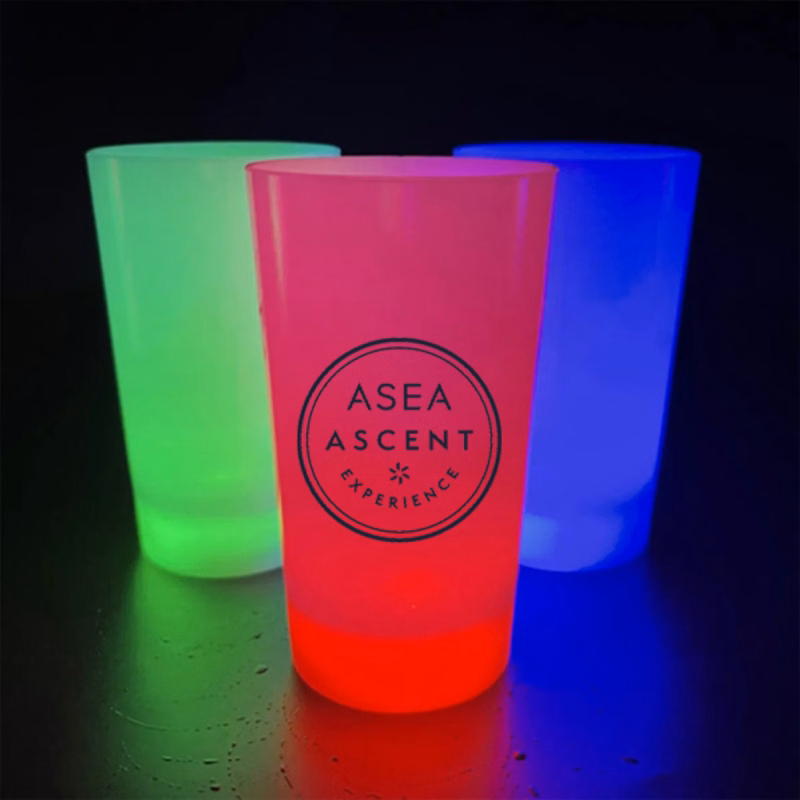 12oz LED Glowing Cups for Indoor Outdoor Party