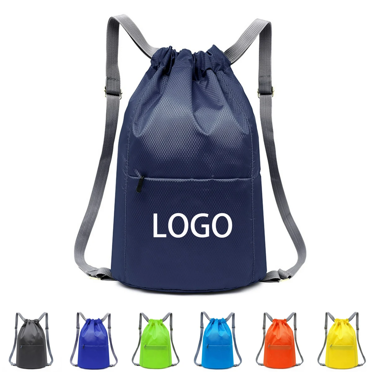 Waterproof Gym Drawstring Backpack 1