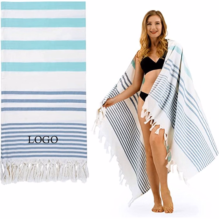 100% Cotton Beach Towels with Fringed