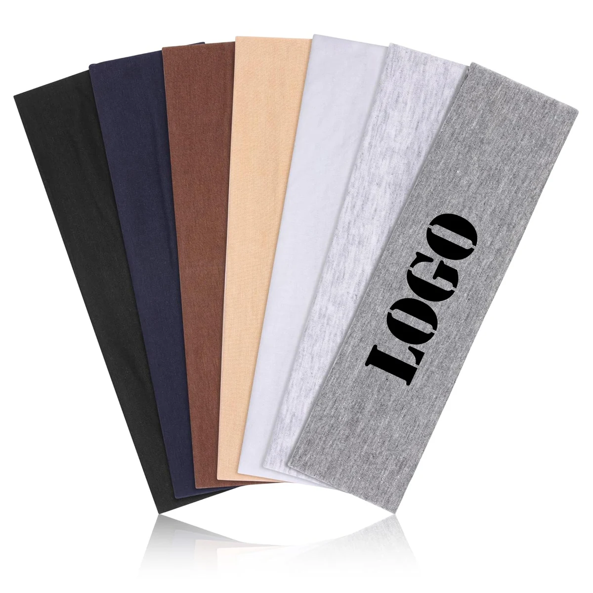 MOQ 50pcs Stretch Hair Band Sports Headband 1