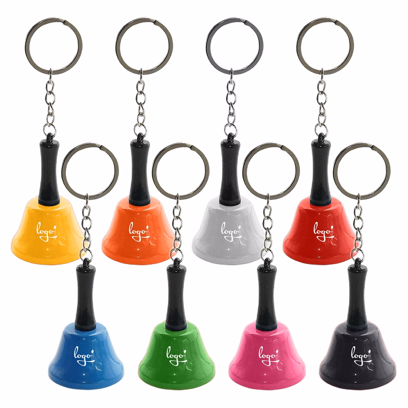 Christmas Pendant Metal Hand Cranked Bell