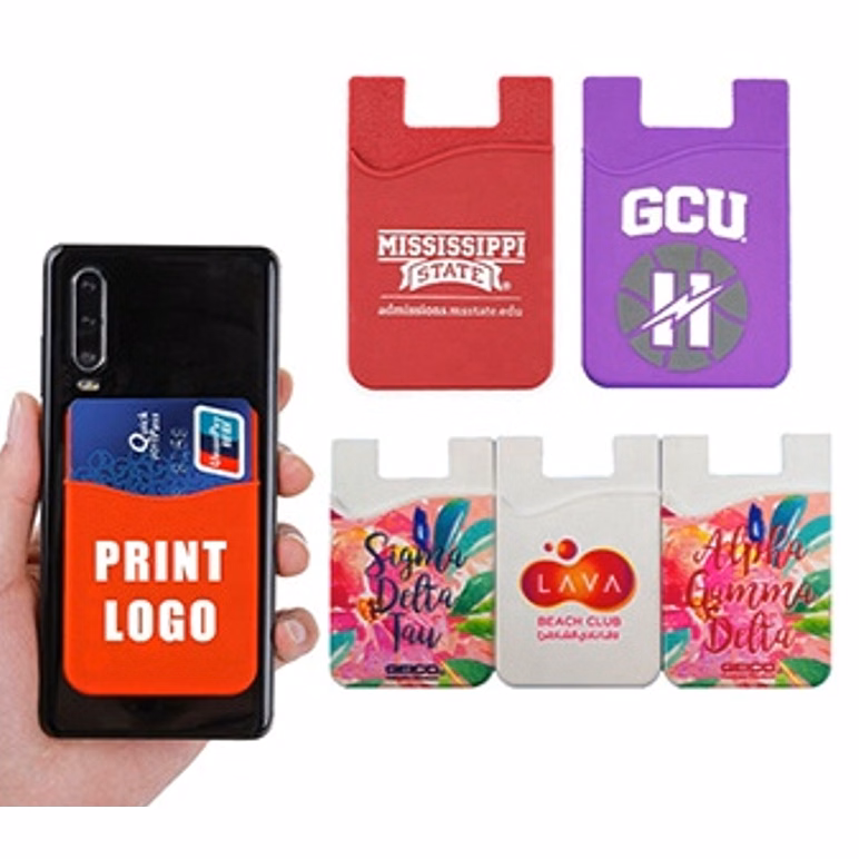 Silicone Stick on Card Holder
