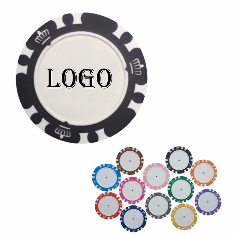 MOQ 20pcs Composite Clay Gaming Chips