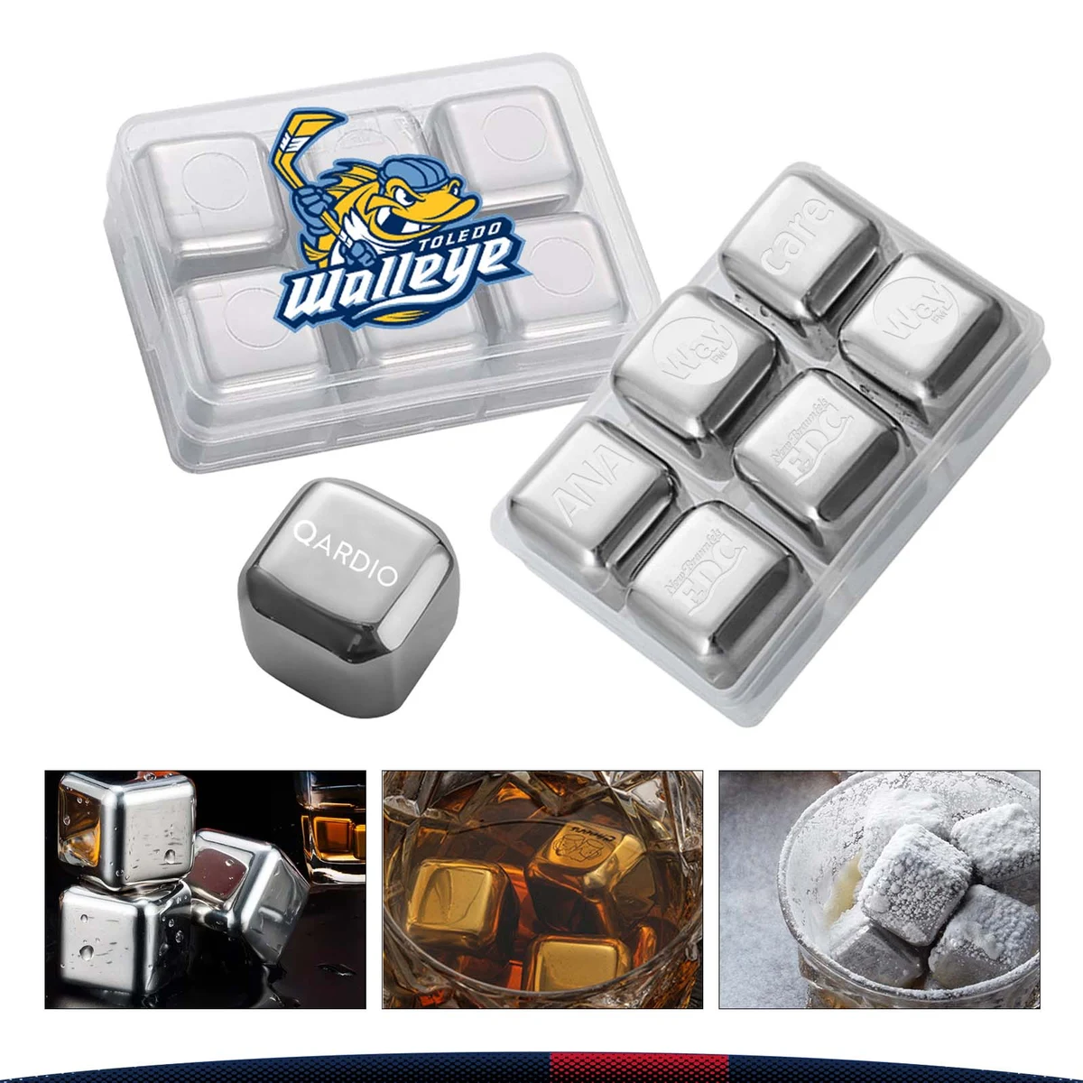 Coodee Stainless Steel Ice Cubes 1