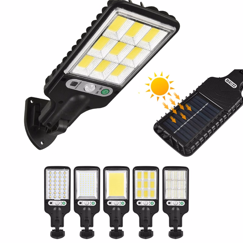 Solar Street Lamp Outdoor Waterproof 3 Lighting Modes