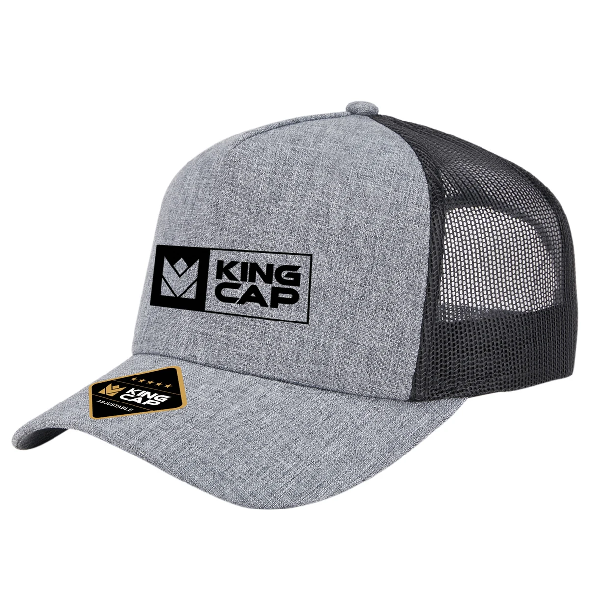 Ace 5-Panel Mesh Back Trucker Cap - Sustainable Fabric 1