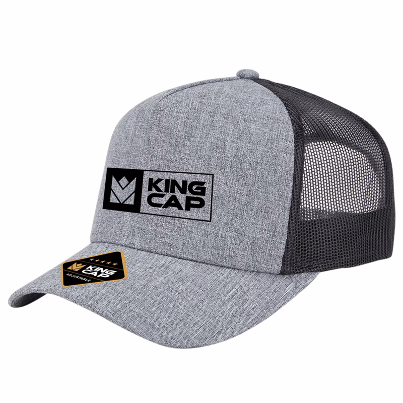 Ace 5-Panel Mesh Back Trucker Cap - Sustainable Fabric