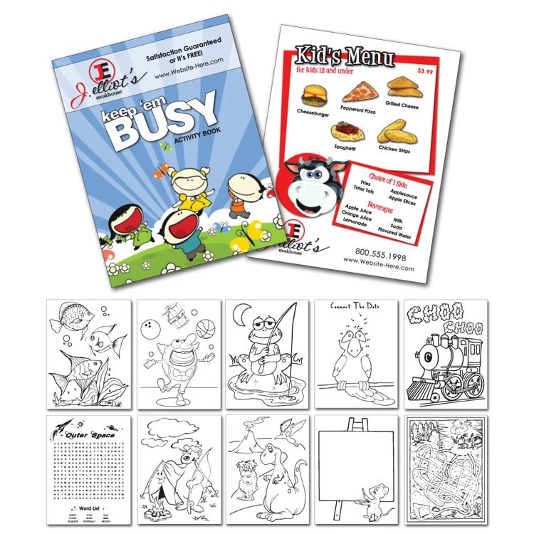 Custom Coloring Book - 8.5x11 - (24 Pages) 1