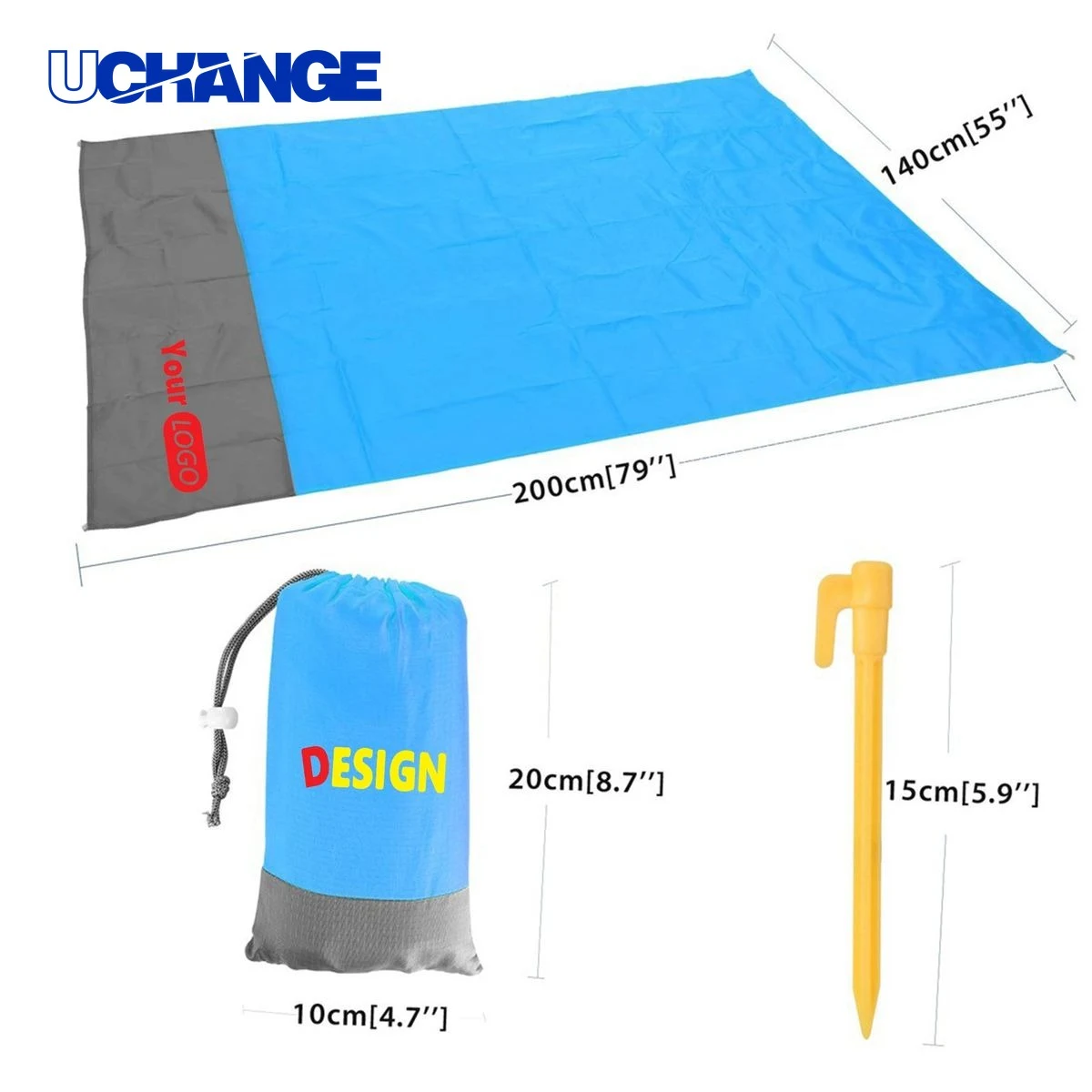Oversize Sandproof Outdoor Beach Mat 1