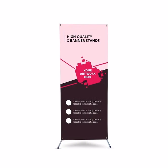 High Quality X banner stand Package (30x 72")
