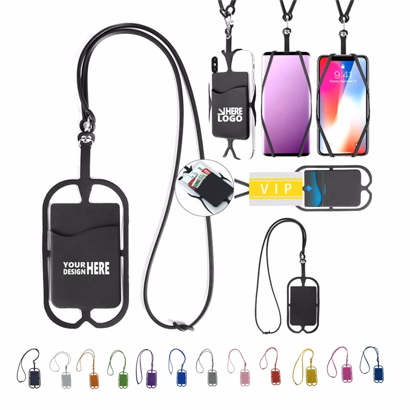 Silicone Strappy Mobile Device Pocket