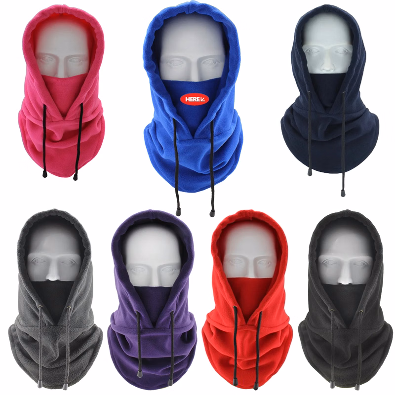 Winter Hat Facial Neck Warmer Mask
