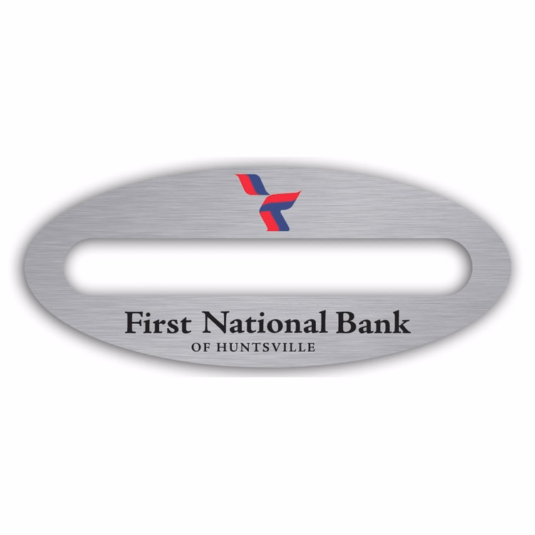 Window Badge (1.25"X3.125") Oval