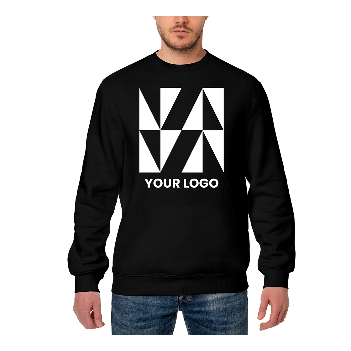 Men's Sweatshirt - Printed, custom hoodie or sweatshirt with logo imprint 1