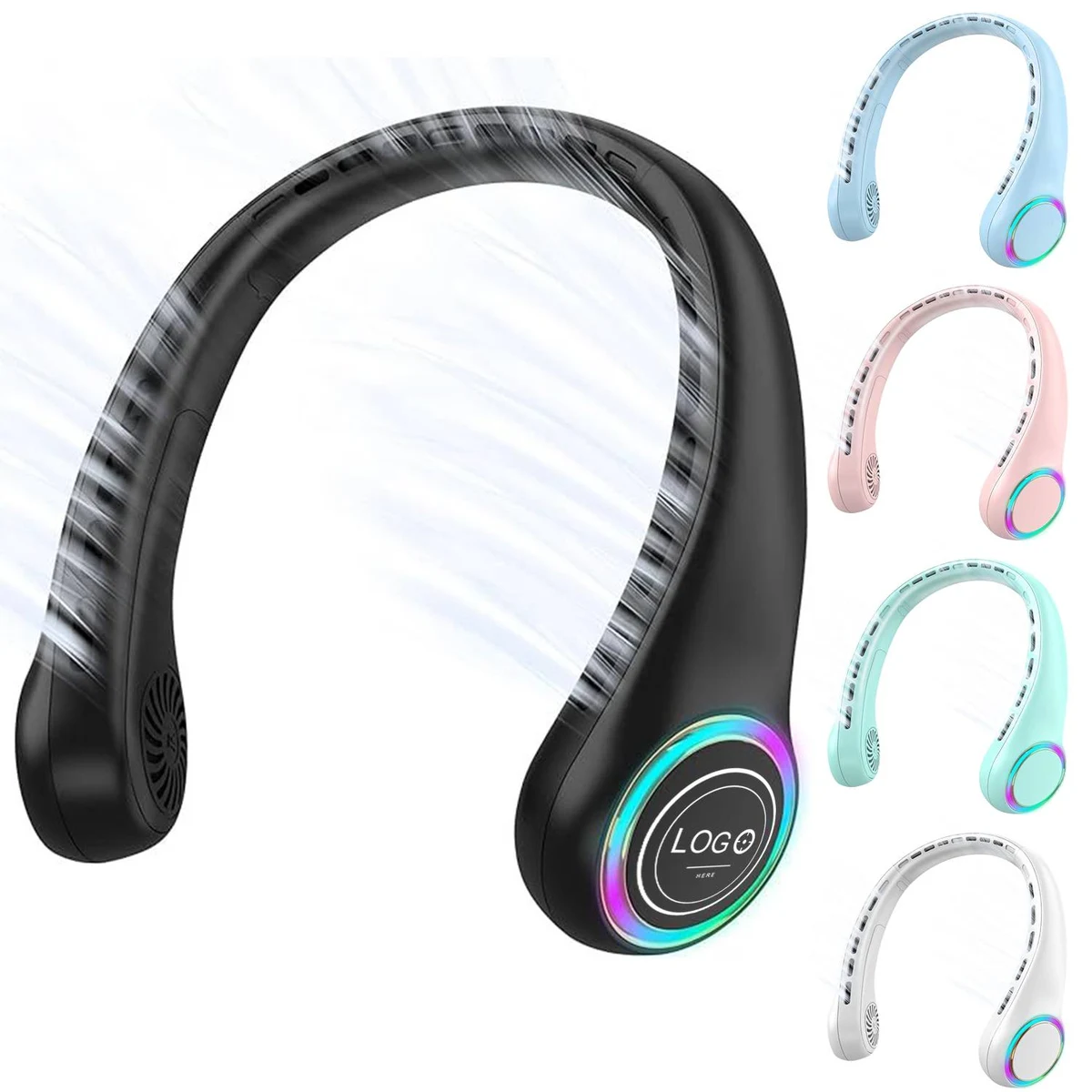 Rechargeable Bladeless Neck Fan 1