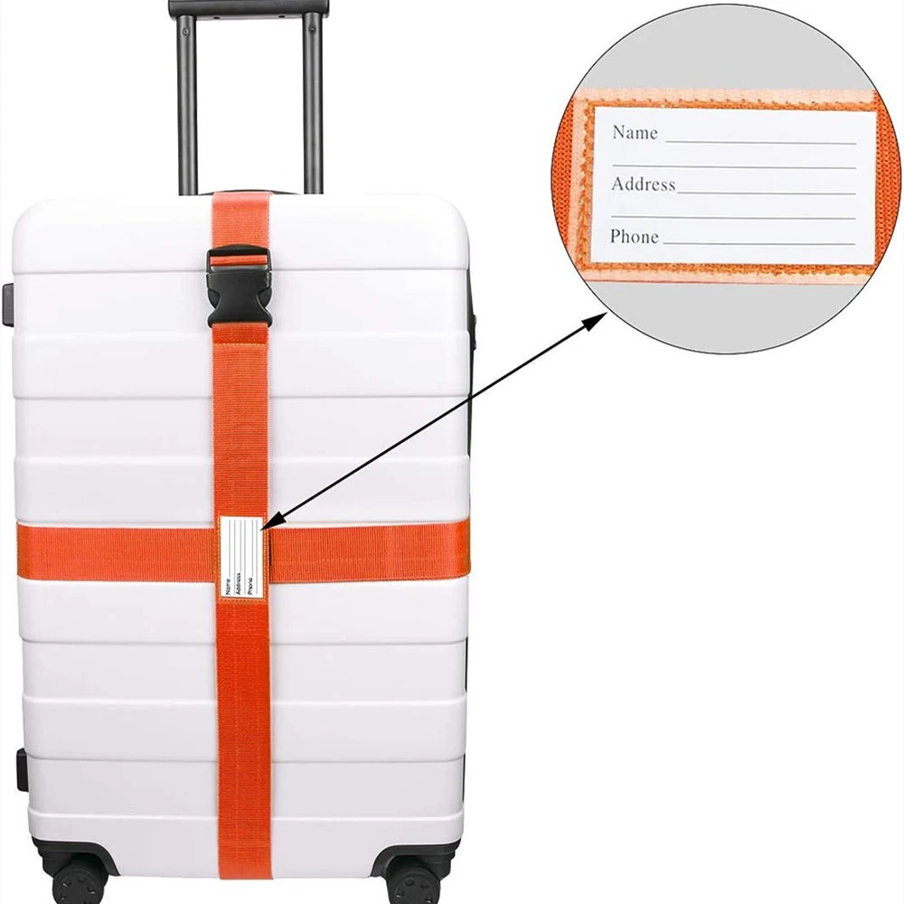 2 Pack Luggage Belt with info card 1