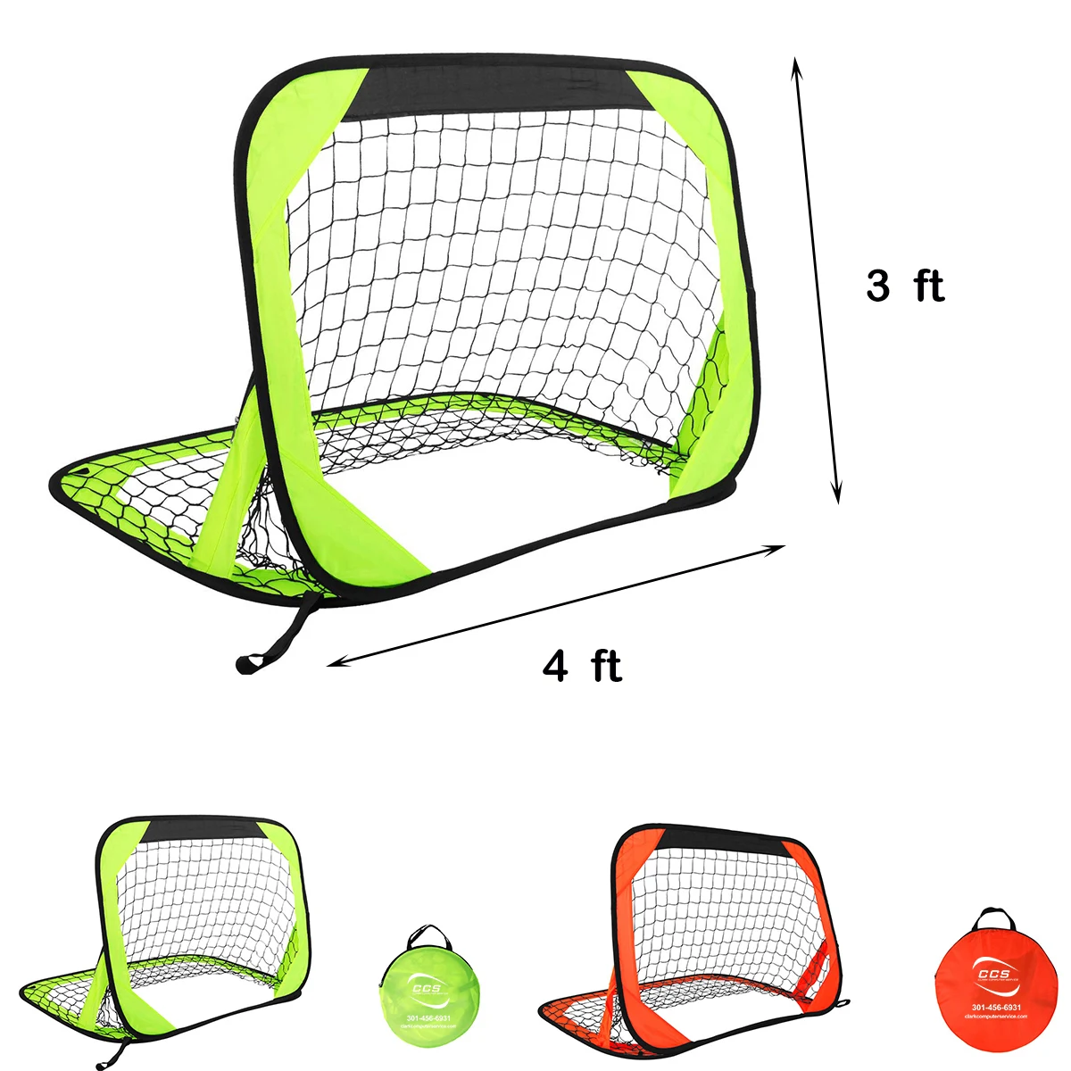Portable Proffessional Soccer Net 1