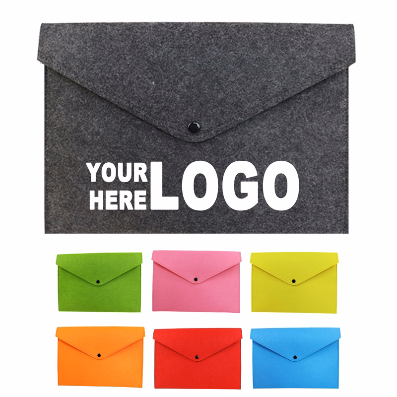 Felt Document Pouch