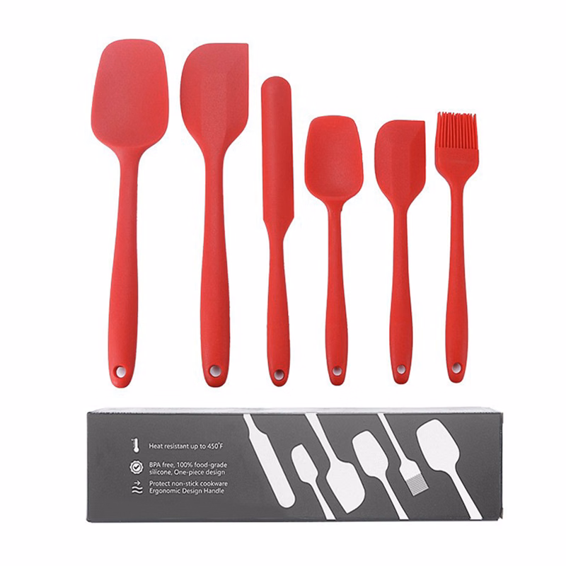 Silicone Kitchen Utensils 6Pcs Set