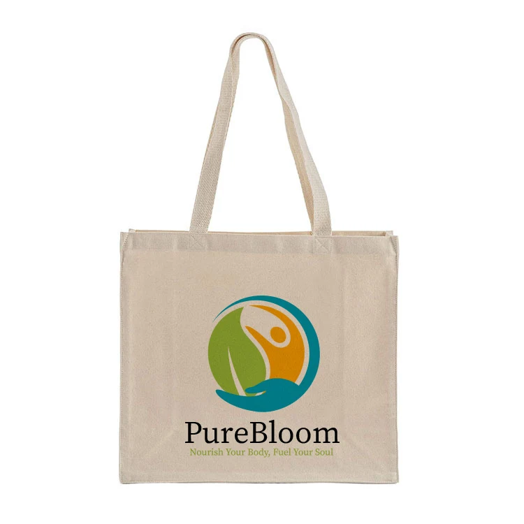 Sierra Large Square Canvas Tote Bag 1