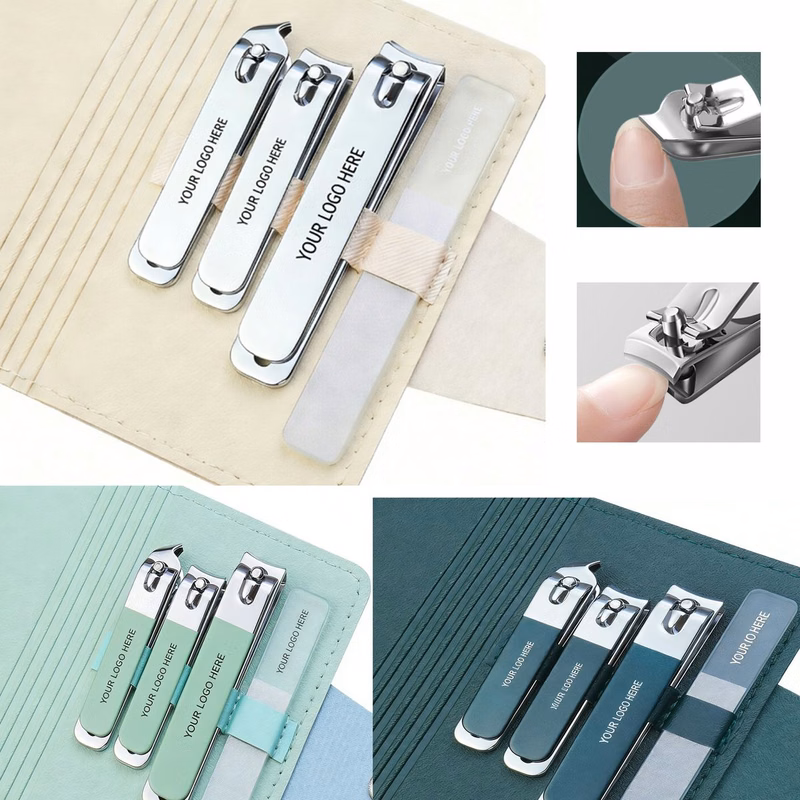 Compact Stainless Steel Nail Care Kit