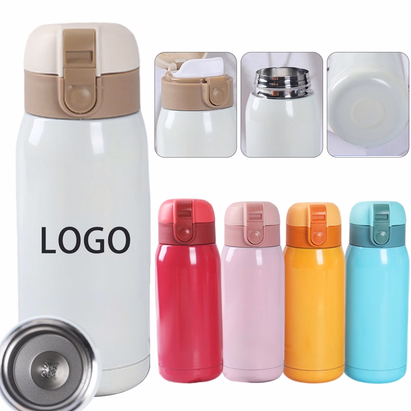 12Oz Thermos Cup With Pop-Up Lid