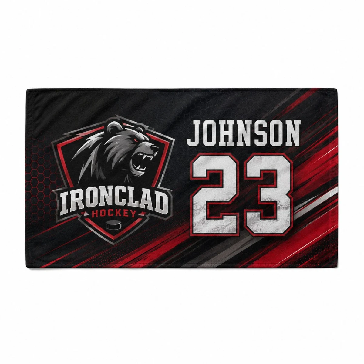 24Hr Express- Team Towel in HEAVIEST Plush and Soft Velour Terry Cotton Blend, 30x60, Sublimated 1