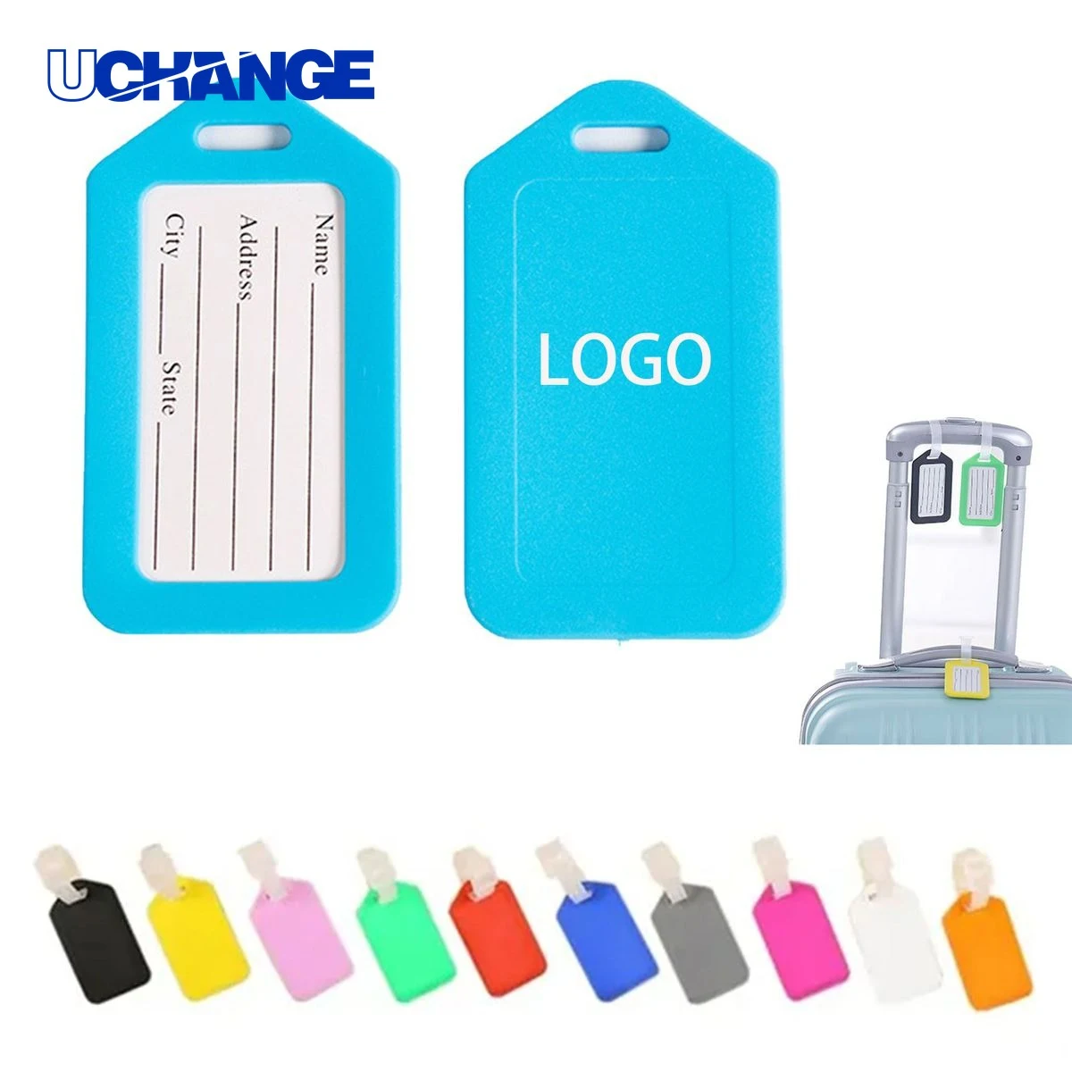 Durable Plastic Luggage ID Tag 1