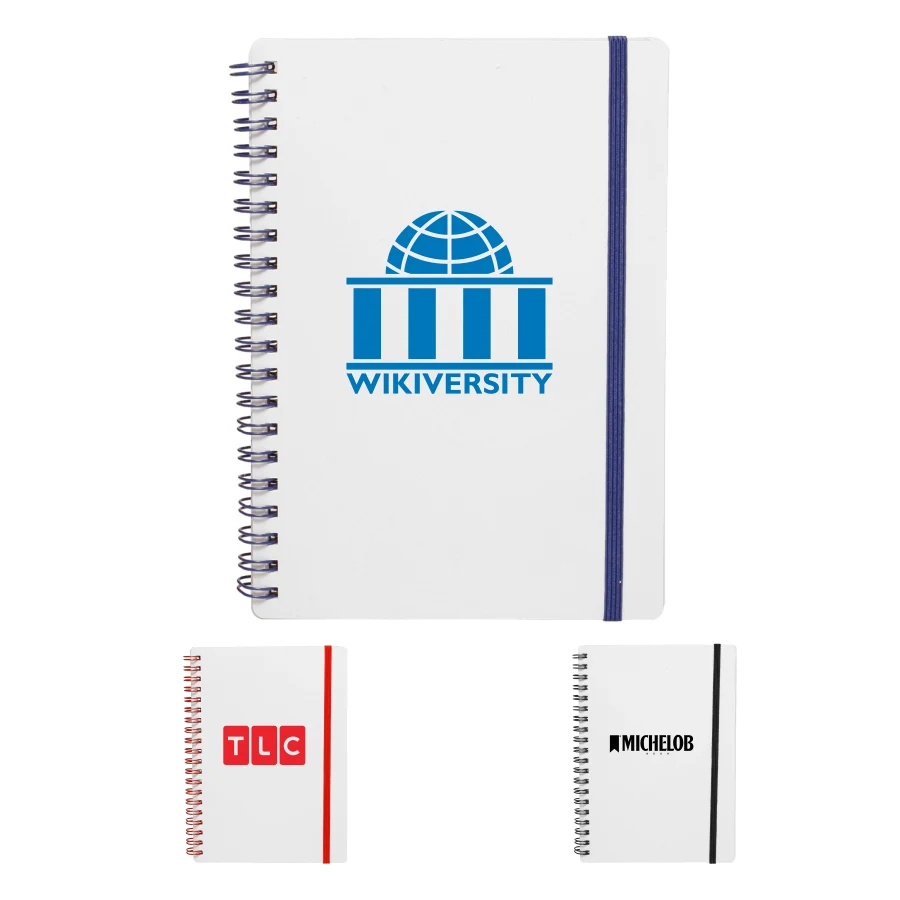 Frosted Eco Spiral Notebook Jotter, 1