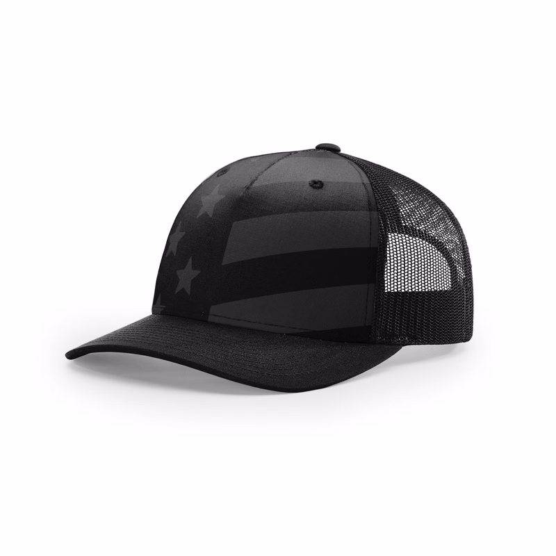  Printed Five Panel Trucker