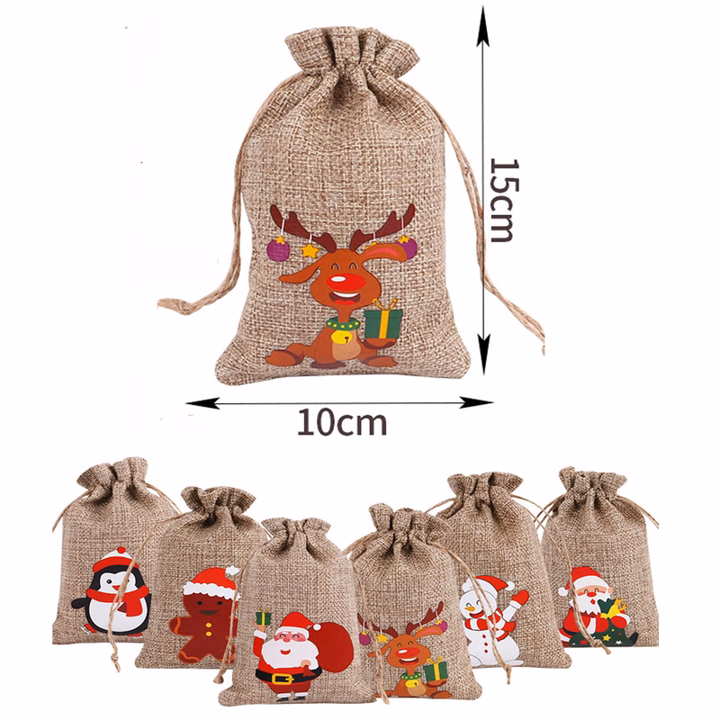 Christmas Candy Jewelry Packaging Bag
