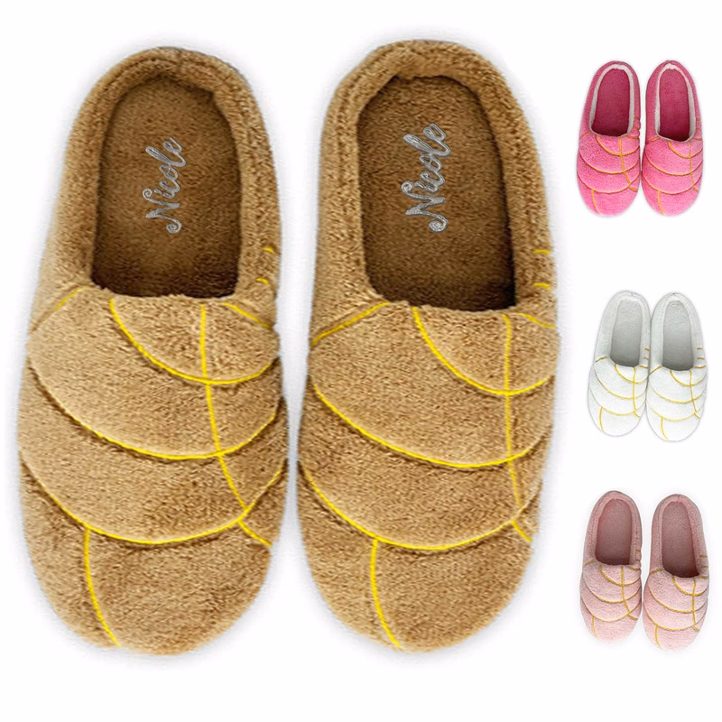 Thick Plush Non-Slip Indoor Slippers