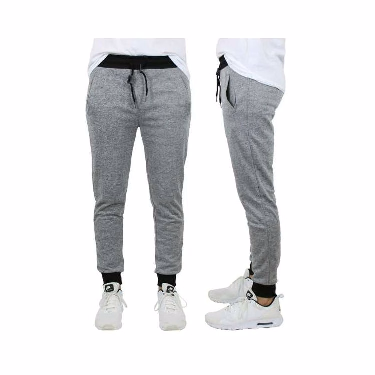 Men's French Terry Joggers Gray M-2XL