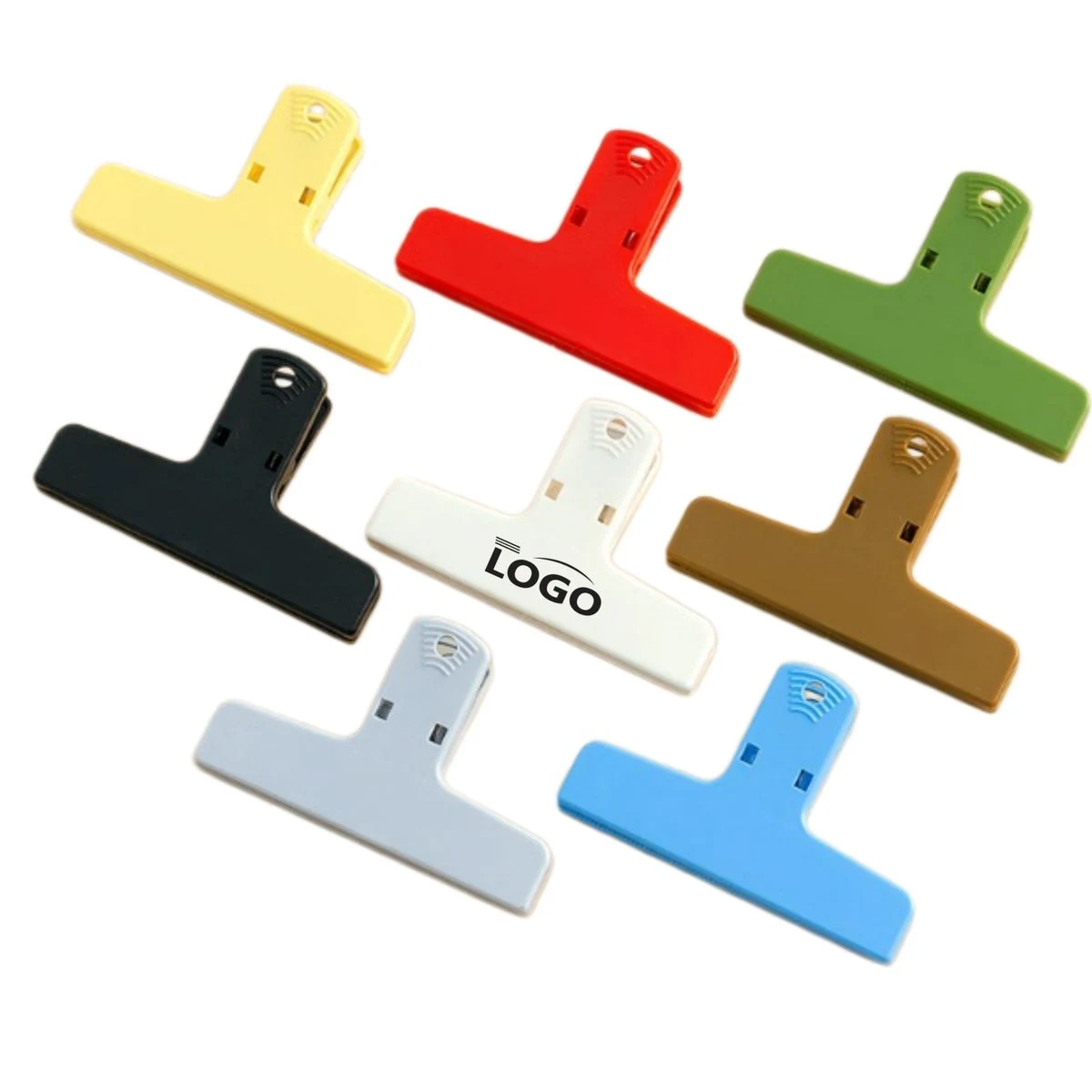 MOQ10 Plastic Magnetic Binder Clips 1